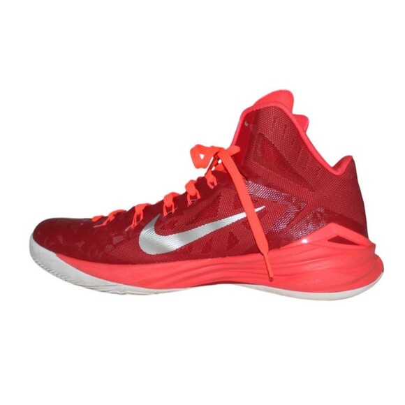 Nike Hyperdunk 653483-607 2014 Red Excellent ConditionSize 14 - Picture 8 of 13